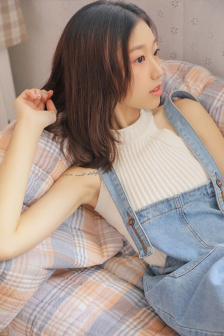 小宝寻花黑色外套短发